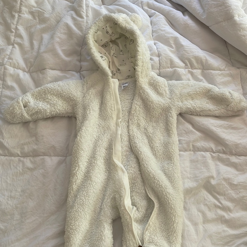 Carter’s six month Sherpa bodysuit